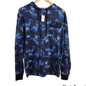 Disney STAR WARS Our Universe Rule the Galaxy Cosmic Print Hoodie